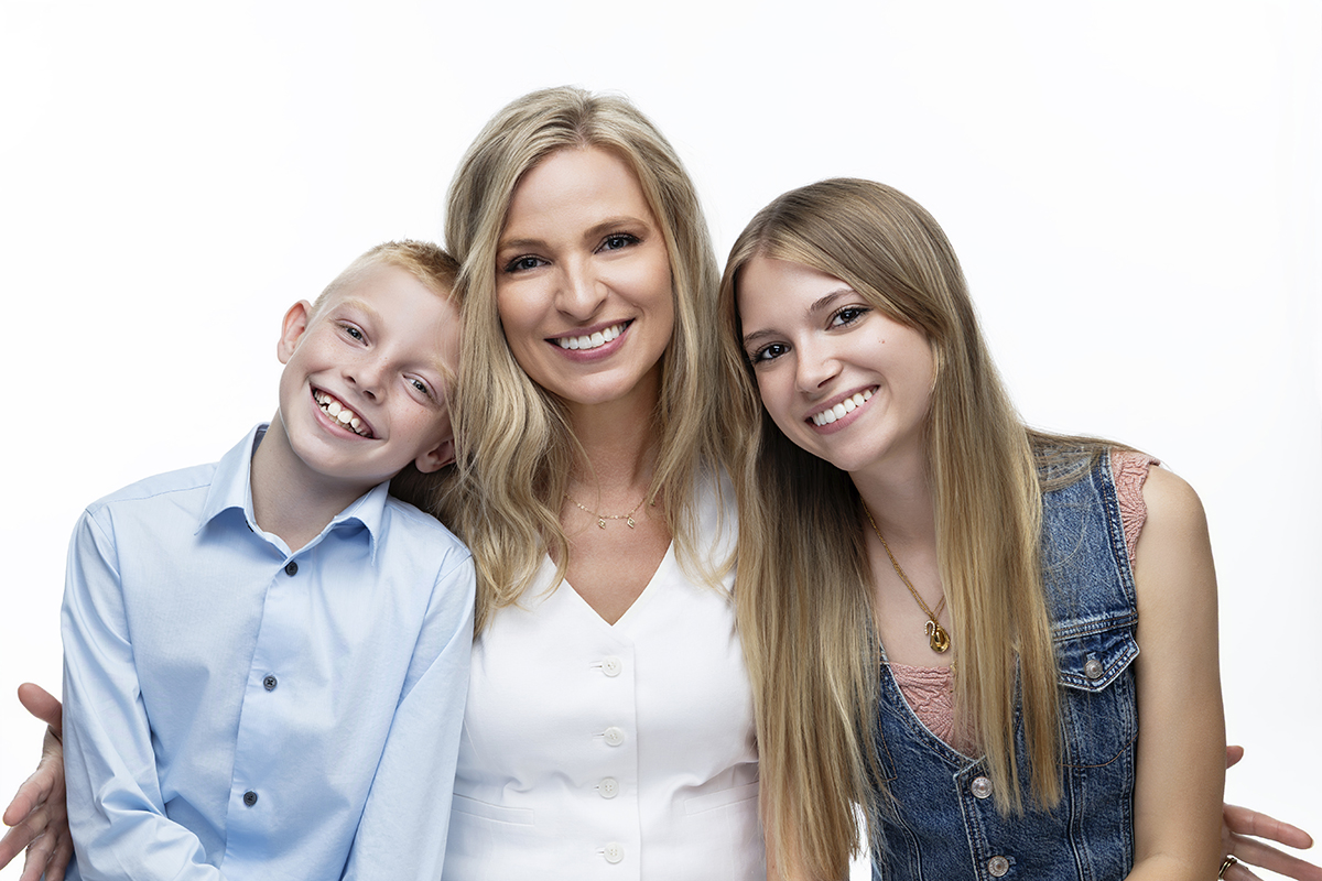 Professional family portrait consultation at Noran Shine Photography studio in Lithia, Florida