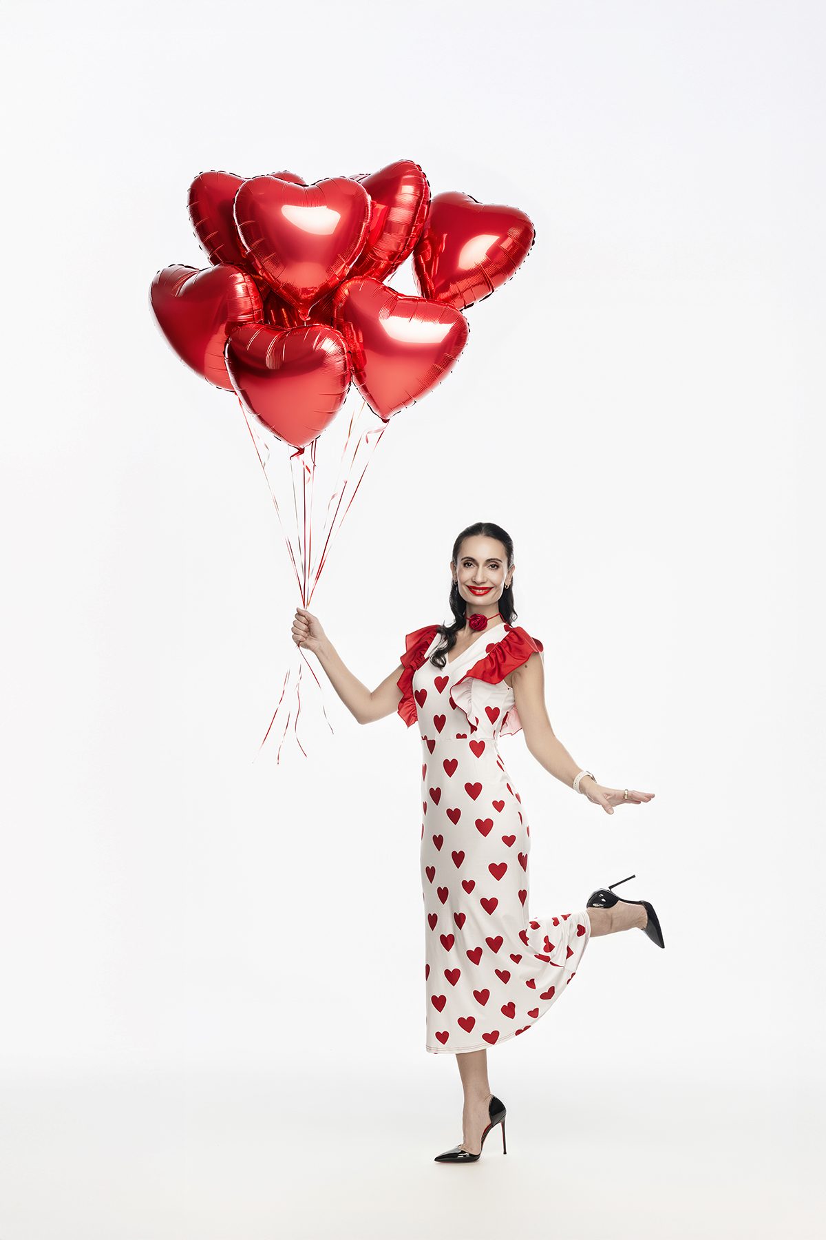 Valentine's Day portrait — authentically me, creatively enhanced