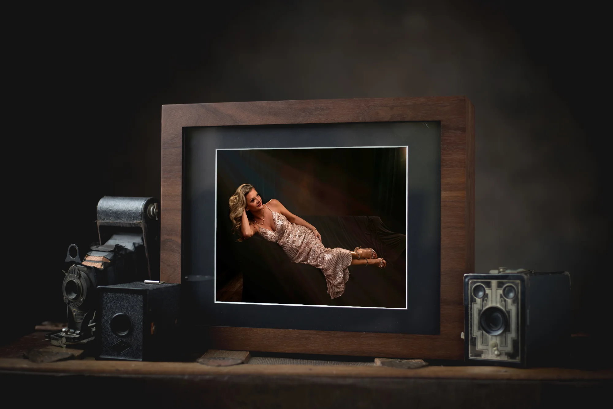 Self-celebration portrait session