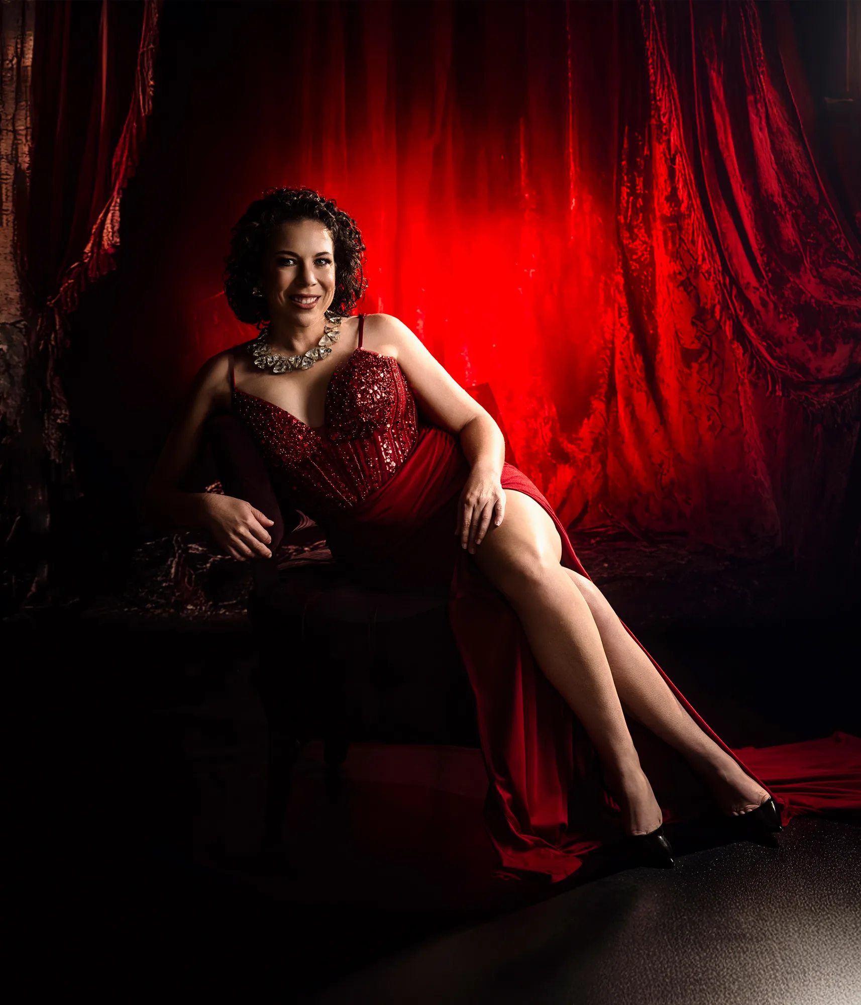 Creative celebration portrait