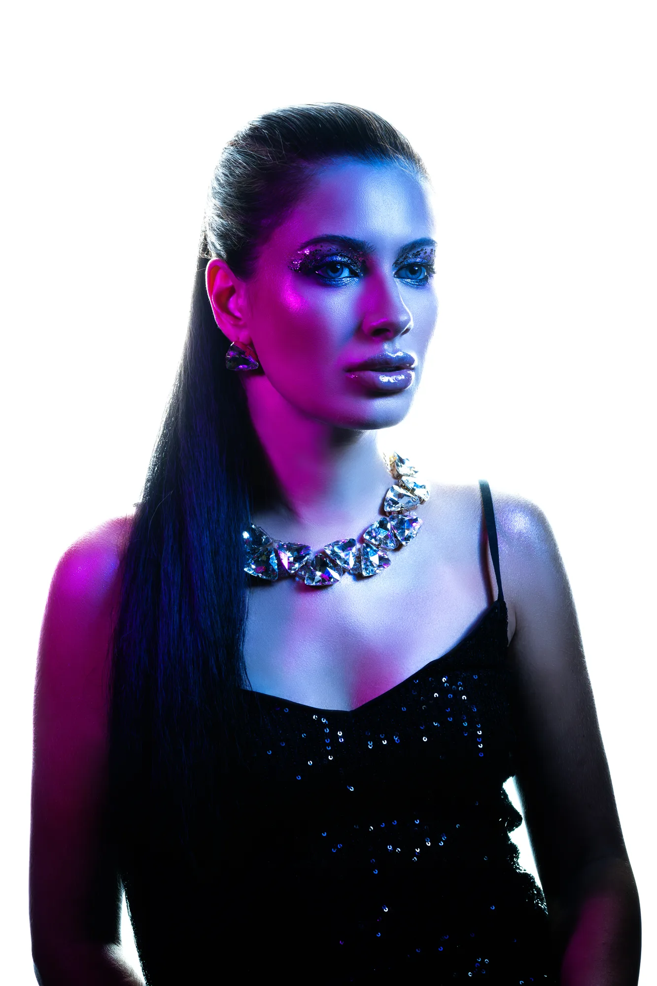 Creative expressive portrait