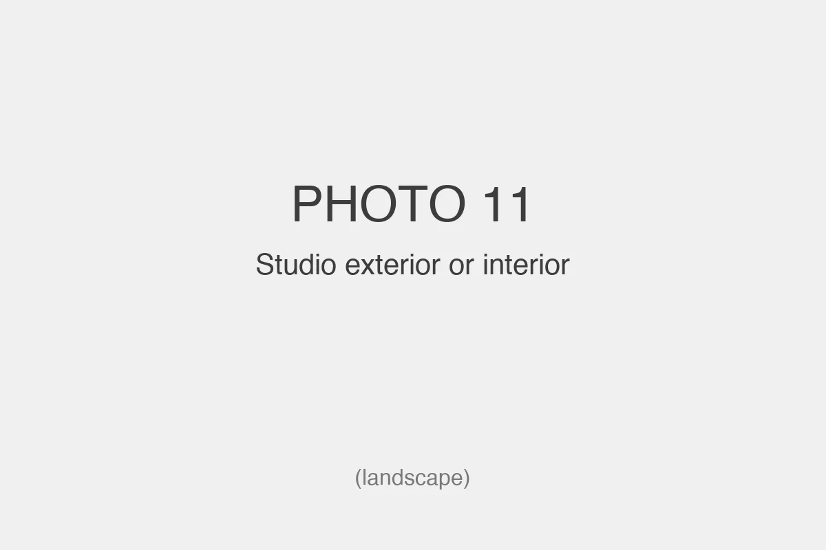 Studio exterior or interior