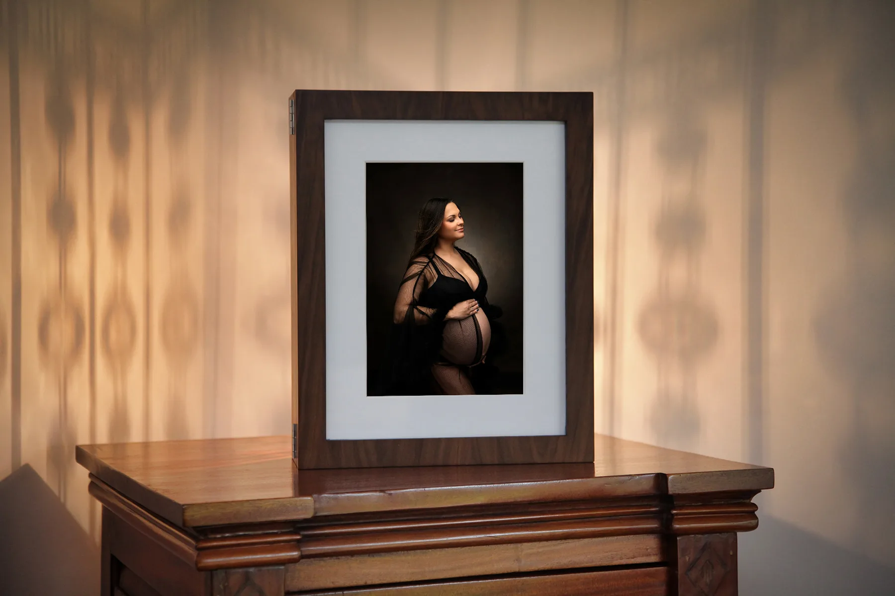 Premium Wood Portrait Box